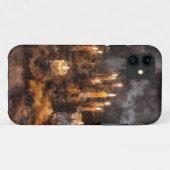 Mystic Candlelight Pumpkin Mobile Case (Rückseite (Horizontal))