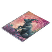 Mystic Capricorn Zodiac Notebook Notizblock (Linke Seite)