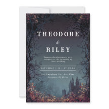 Mystic Castle Wedding Einladung