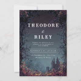 Mystic Castle Wedding Einladung