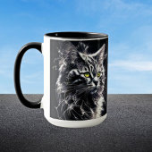 Mystic Cat Eyes Tasse - Bold Modern Art