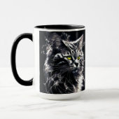 Mystic Cat Eyes Tasse - Bold Modern Art (Links)