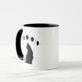 Mystic Cat Phases Tasse (Vorderseite Links)