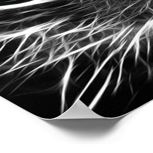 Mystic Cat Poster (Ecke)