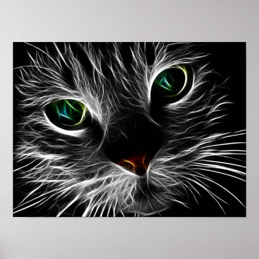 Mystic Cat Poster (Vorne)