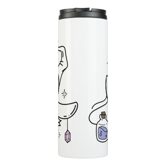 Mystic Cat Thermosbecher (Rückseite)