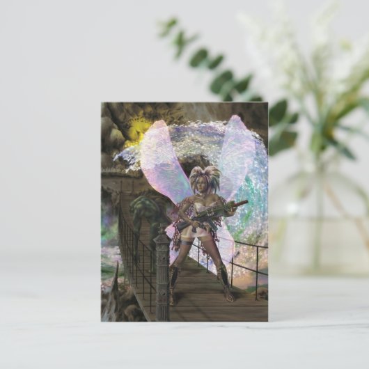 Mystic Cavern Postkarte (Stehend Vorderseite)