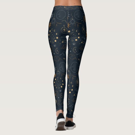 Mystic Celestial Pattern Leggings (Rückseite)