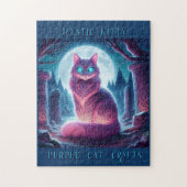Mystic Celtic Fluffy Cat Puzzle (Vertikal)