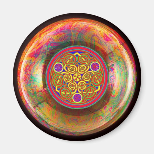 Mystic Celtic Knot Magnet (Vorne)