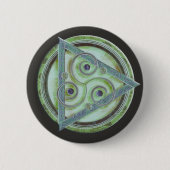 Mystic Celtic Triad Button (Vorderseite)