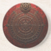 Mystic Compass Rose Getränkeuntersetzer (Vorne)