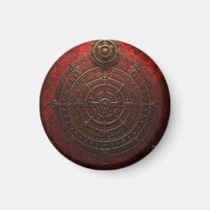 Mystic Compass Rose Magnet