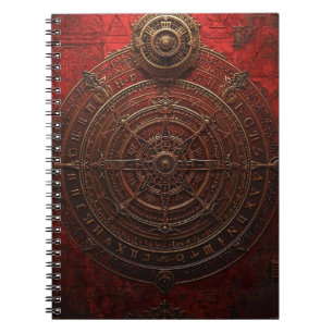 Mystic Compass Rose Notizblock