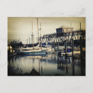 Mystic, Connecticut Postcard Postkarte