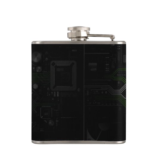 Mystic Core Personalisierte Flasche Flachmann (Rückseite)
