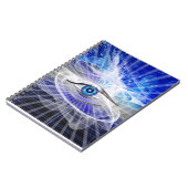 Mystic Cosmic Eye Theme Notizblock (Linke Seite)