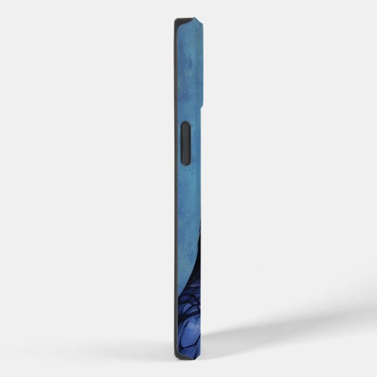 Mystic Crow iPhone Case – Fantasy Animal Art, Dark (Rückseite / Rechts)