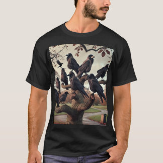Mystic Crows Ansammlung - Nature Inspiriert T-Shirt