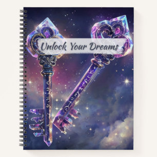 Mystic Crystal Key Notizblock