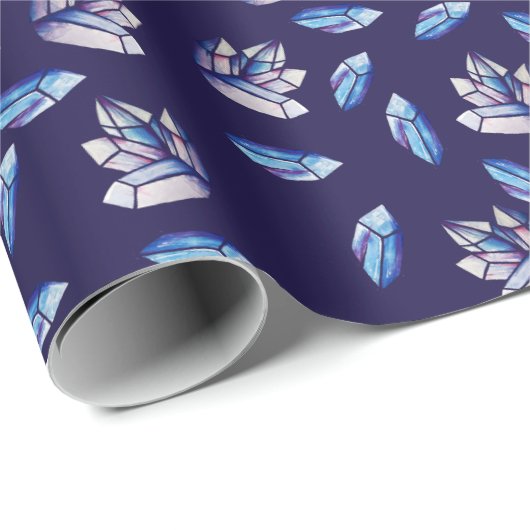 Mystic Crystals Witchy Vibes Geschenkpapier (Rolleneckpunkt)