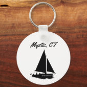 Mystic CT Schlüsselanhänger (Rückseite)