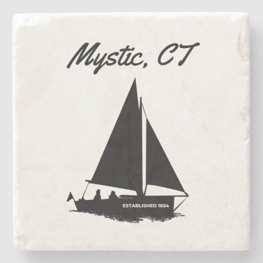 Mystic CT Steinuntersetzer (Vorderseite)