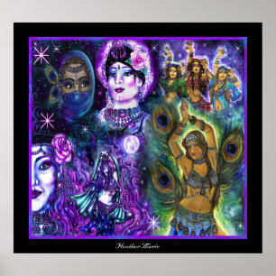 Mystic Dancers Poster