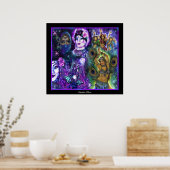 Mystic Dancers Poster (Küche)