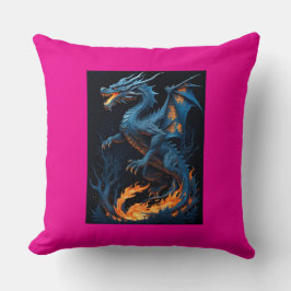 Mystic Dragon Throw Kissen