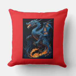 Mystic Dragon Throw Kissen