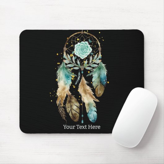 Mystic Dreamcatcher Spirituelle Metaphysische Yoga Mousepad (Mit Mouse)