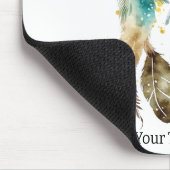 Mystic Dreamcatcher Spirituelle Metaphysische Yoga Mousepad (Ecke)