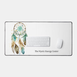 Mystic Dreamcatcher Spirituelle Metaphysische Yoga Schreibtischunterlage