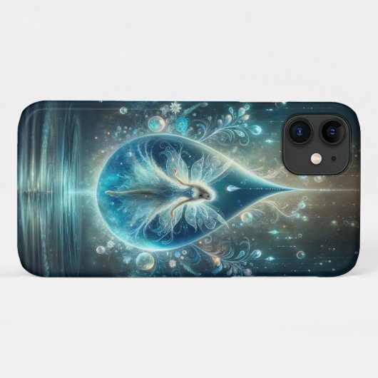 Mystic Droplet: Fairy Essence Phone Case (Rückseite (Horizontal))