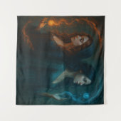 Mystic Duality Wandteppich (Vorderseite (Horizontal))