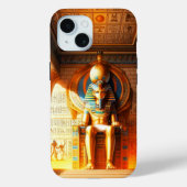 Mystic Echoes-4D Anime Egyptian Case-Mate iPhone Hülle (Rückseite)