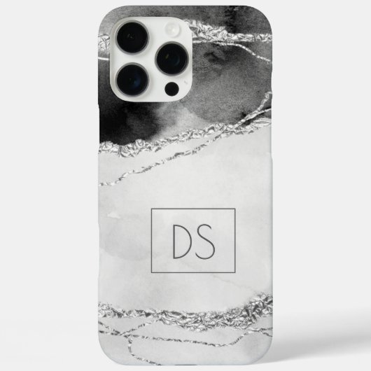 Mystic Elegance | Aquamarines Blau und Rose Gold A Case-Mate iPhone Hülle (Rückseite)