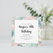 Mystic Elegance: Pastel Kirin Whispers Einladung (Stehend Vorderseite)