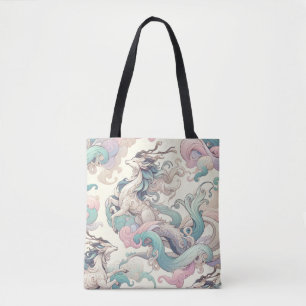 Mystic Elegance: Pastel Kirin Whispers Tasche