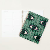 "Mystic Emerald Eyes" - Psychedelic Swirl Seamless Planer (Anzeige)