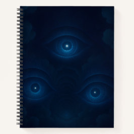 Mystic Energy Eyes Notebook Notizblock