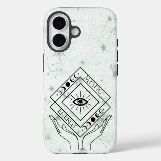 Mystic Energy Minimalistisch - Esoteric Boho Celes Case-Mate iPhone Hülle (Rückseite)