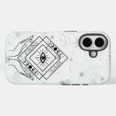 Mystic Energy Minimalistisch - Esoteric Boho Celes Case-Mate iPhone Hülle (Rückseite (Horizontal))
