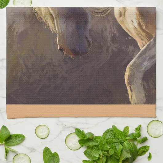 Mystic Equus Geschirrtuch (Gefaltet)