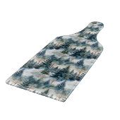 Mystic Evergreen Forest Schneidebrett (Ecke)