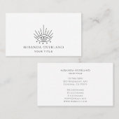 Mystic Eye Logo Visitenkarte (Vorne/Hinten)