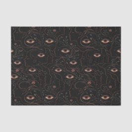 Mystic Eyes & Floral Faces Tissue Paper Seidenpapier