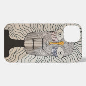 Mystic Face Design - künstlerische iPhone Cover iPhone Hülle (Rückseite (Horizontal))