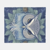 Mystic Fantasy Fowl Fleecedecke (Vorderseite (Horizontal))